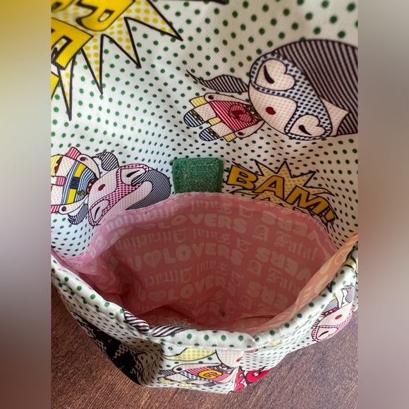 Harajuku Lovers Super Hot Female Comic Bam!Pow! Tote / Shoulder Bag - Picture 6 of 10